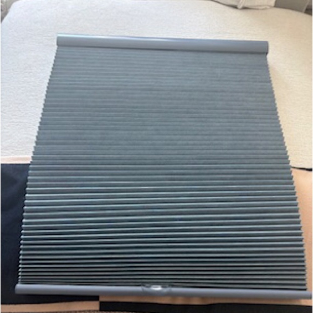 LEVOLOR cordless steel gray, Blackout Single Cellular Shades Window Blinds